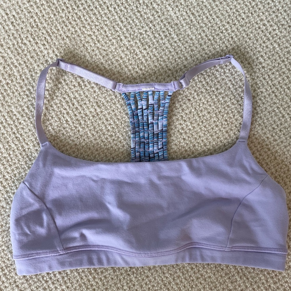 Lululemon True Self Bra II Sports Bra Purple Blue